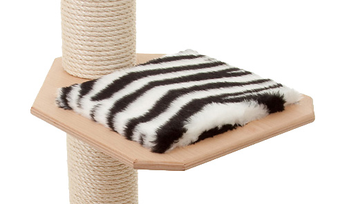 Holzfarbe: Natur - Auflage: Zebra